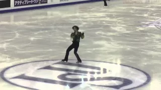 かえる撮影 GPF2015最終日 公式練習曲かけ宇野昌磨選手