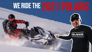 We RIDE and REVIEW the 2021 Polaris Mountain sleds