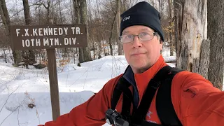 Cross Country Ski - Francis Kennedy Trail (Black Forest), Tiadaghton State Forest - January 13, 2021