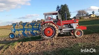 Massey Ferguson 1080 Lemken Opal 90