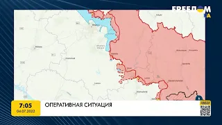 Карта войны: отход ВСУ из Лисичанска и ситуация на границе с Беларусью