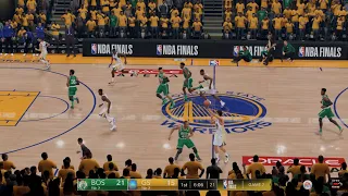 NBA Finals 2022 Celtics vs Warriors 1st Qrt PS5 4K