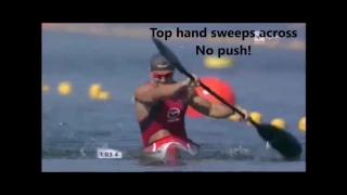 basic sprint kayak technique