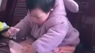 Chinese naughty babies