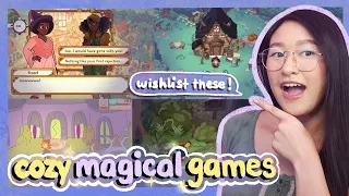 🔮 6 Upcoming Cozy Magical Games with Witchy Elements | Nintendo Switch, PC, & More!