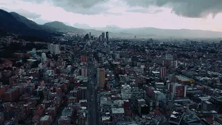 Cinematic 4K Bogotá Colombia fast footage DJI Mini 2