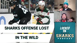 Sharks Offense Gets Lost In The (Minnesota) Wild