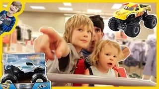 Monster Trucks Go Toy Shopping