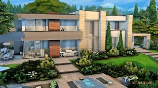 Modern Dream House / THE SIMS 4 / NO CC / stop motion