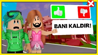 BANLI EVE GİRME TAKTİKLERİ 😱 ROBLOX BROOKHAVEN RP KÜBRA NİSA