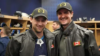 JACKET PRESENTATION: Neal Pionk & Mark Scheifele