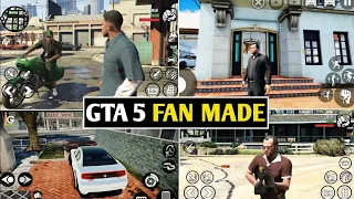 Top 5 Gta 5 Like Games For Android || Gta 5 Fan Made Games For Android