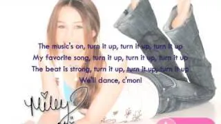 Let´s Dance (Miley Cyrus) with Lyrics