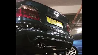 BMW 540I back box/muffler delete   [non vanos/PFL]