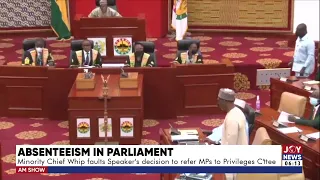 Minority Chief whip faults Speaker’s decision to refer MPs to Privileges C’ttee - AM News  (6-4-22)