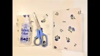 Making another fabric journal cover (part 1)