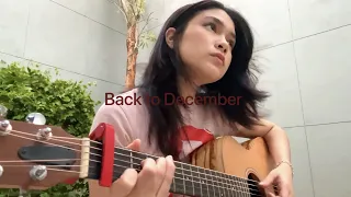 Back to December - Taylor Swift (cover)