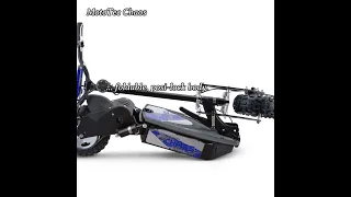 MotoTec Chaos 2000w 60v Lithium Electric Scooter Black