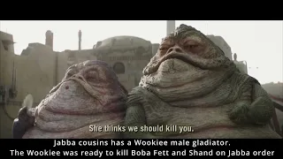 Book of Boba Fett Meet Jabba the Hutt Cousins and Black Krrsantan