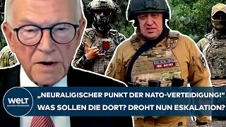 WAGNER-SÖLDNER ZUR SUWALKI-LÜCKE: "Neuralgischer Punkt für NATO-Verteidigung!" Droht nun Eskalation?