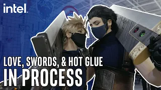 Love, Swords, and Hot Glue | In Process Ep 11 | Intel Gaming