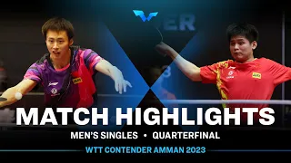 Xu Haidong vs Lin Shidong | MS QF | WTT Contender Amman 2023