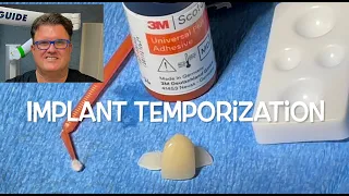 Implant Temporization Using Bonding - Dr. Scott MacLean