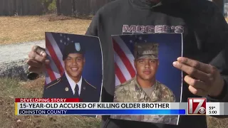 15 year old accused of killing older brother in Johnston County