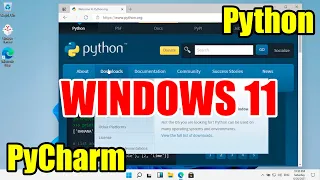 How to install Python and PyCharm on Windows 11