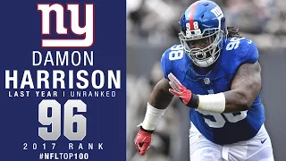 #96: Damon Harrison (DT, Giants) | Top 100 Players of 2017 | NFL