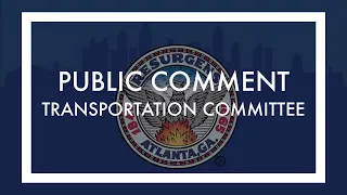 Transportation Committee Meeting: June 24 #ATLStrong