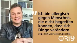 Guido Maria Kretschmer über Designer im Homeoffice // 3nach9