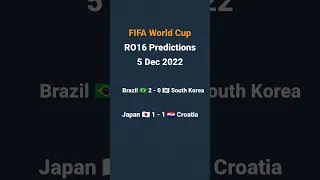 #fifaworldcup Predictions 5 Dec #brazil #southkorea #neymar #japan #croatia #messi #ronaldo #england