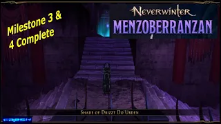Neverwinter Mod 25 - Milestone 3 & 4 Complete - Menzoberranzan Thaum Wizard Gameplay (no commentary)