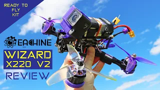 Eachine Wizard X220 V2 FPV Drone - Ready To Fly Kit - Review