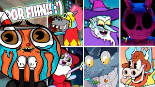 THE NEW CUPHEAD HAS ARRIVED!! EVERY BOSS DEFEATED IN ONE VIDEO! (DLC)