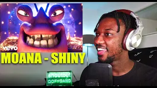 SINGER REACTS To Jemaine Clement - Shiny (from Moana)