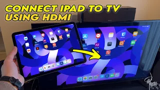 How To Connect iPad to TV Using HDMI Cable (iPad, Air, Pro)