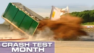 Crash Test Month: Truck Hitting A Bollard