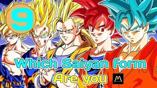 Which Saiyan form are you??? - Dragon Ball Test Episode 9