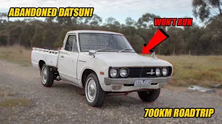 Will this junkyard Datsun survive a cross-country roadtrip? | 81RONA