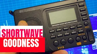 Retekess V115 shortwave radio - travel and emergency radio with HIDDEN FEATURE!