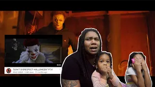 Reacting To King Vader's Don't Disrespect Halloween PT. 4 (1 Of 2) | Reaction Video | Meet The Lees