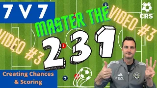 7v7 Soccer 2-3-1 Video #3: Creating Chances in the Final 3rd