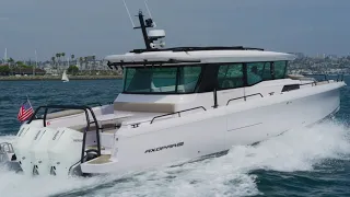The Axopar Brabus XC 45 has arrived at Jeff Brown Yachts in San Diego