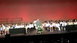 Scott Middle School Continuation Ceremony