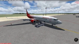 Полет на Boening 737-800 в P3D