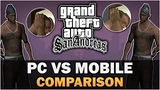 GTA SA - Mobile VS PC [Text video]