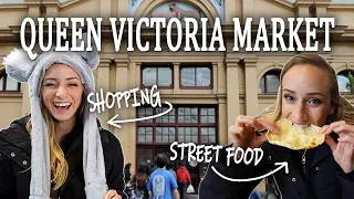 Queen Victoria Market FOOD TOUR! (Our first visit to Melbourne, Australia)