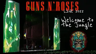 WELCOME TO THE JUNGLE🌇LIVE - Guns N' Roses - Monterrey 2022 Estadio Mobil Super